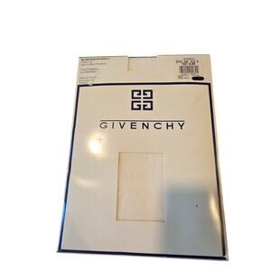 Vintage Givenchy 555 Body Smoothers Sheer To Waist Pantyhose Size B White
